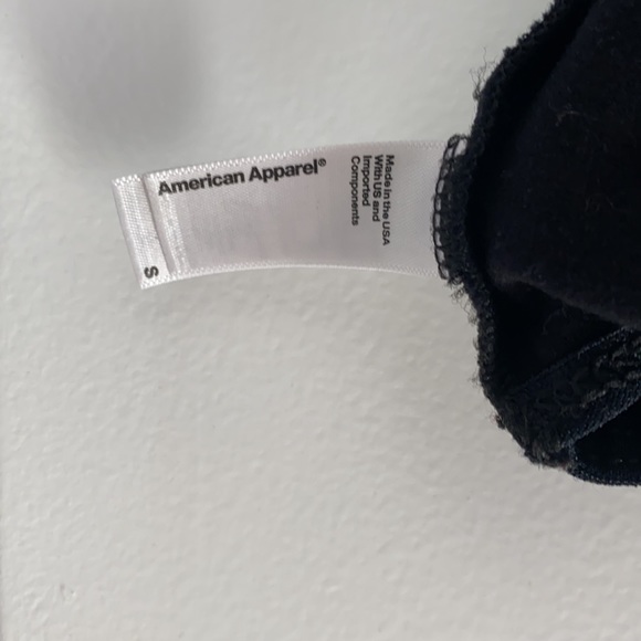 American Apparel black halter bodysuit - Picture 6 of 8